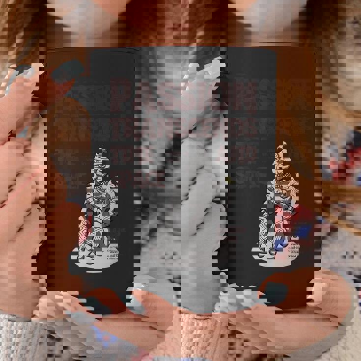 「情熱は時空を超える」 合掌土偶 祈る土偶 縄文 土偶 青森県八戸市 国宝 考古学 はにわ シュール コーヒーマグ 面白い贈り物