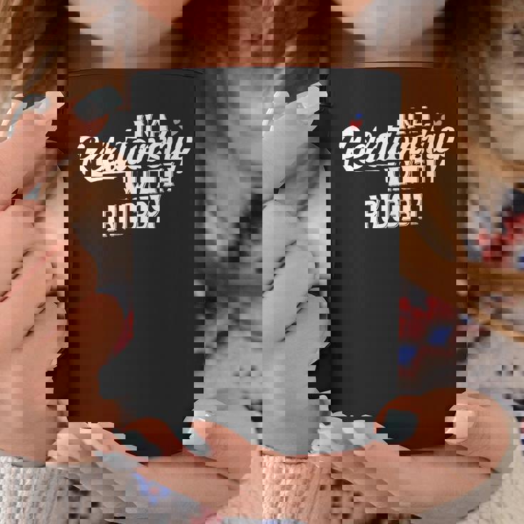 「面白いラグビー選手」と言うラグビーとの関係 コーヒーマグ 面白い贈り物