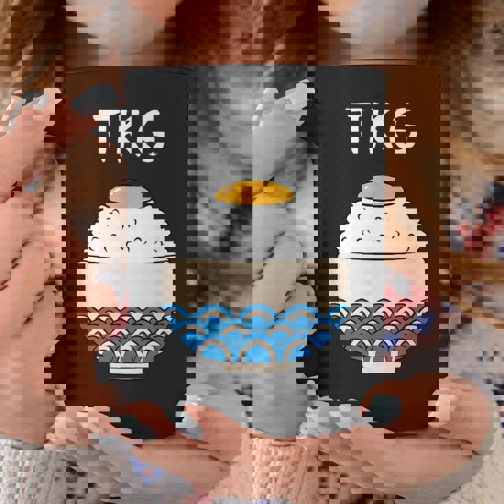 【Tkg】たまごかけごはん 卵 白飯 米 ご飯 おもしろ 可愛い 面白い ユーモア ギャグ ネタ ウケ狙い 笑える 変な コーヒーマグ 面白い贈り物