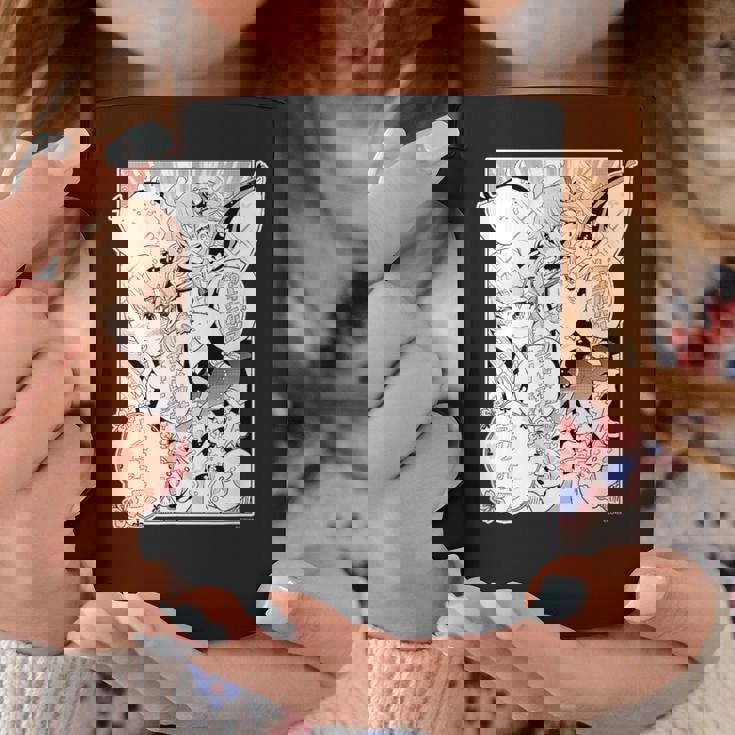 【さくらみこ】『ヤマト神想怪異譚』漫画コマtシャツ（本人セレクト 日本語） コーヒーマグ 面白い贈り物