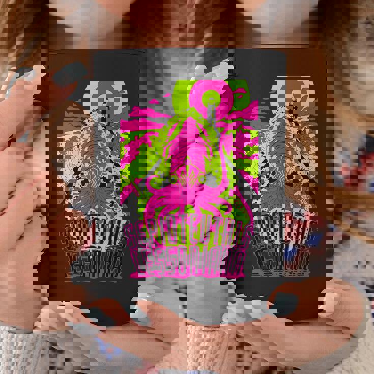 【アオリイカ】 海釣り イカ釣り ユニークイラスト アウトドア 【Sepioteuthis Lessoniana】 コーヒーマグ 面白い贈り物