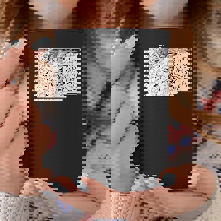 【大神ミオ】『ヤマト神想怪異譚』漫画コマtシャツ（本人セレクト 英語） コーヒーマグ 面白い贈り物