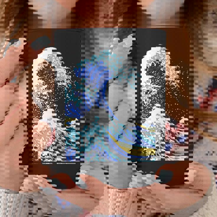 【神奈川沖浪裏】葛飾北斎 和柄 日本のお土産 贈り物 ギフト コーヒーマグ 面白い贈り物