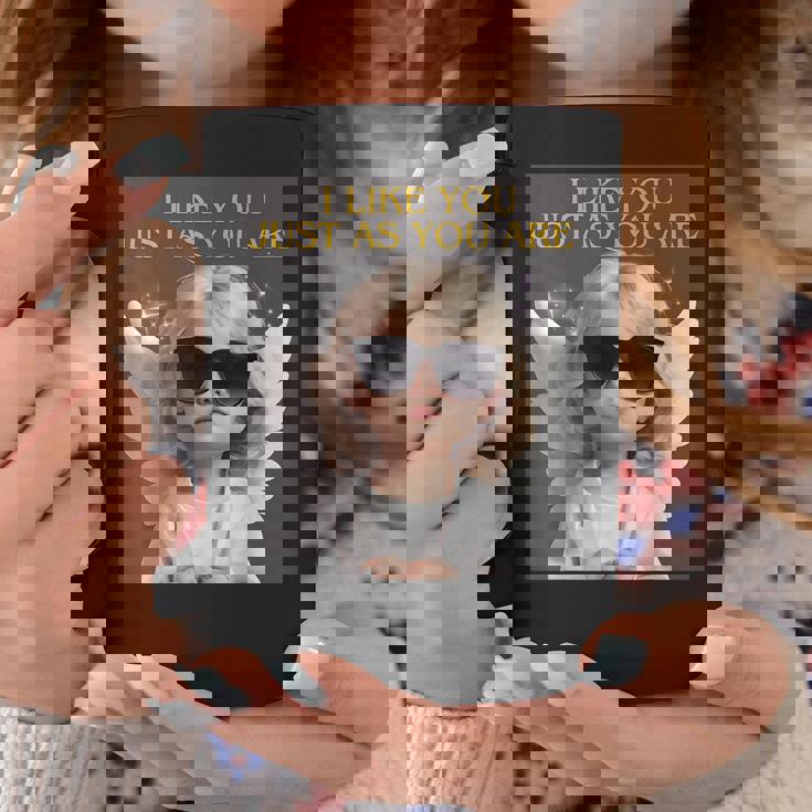 ありのままのあなたが好きだよ。 コーヒーマグ 面白い贈り物