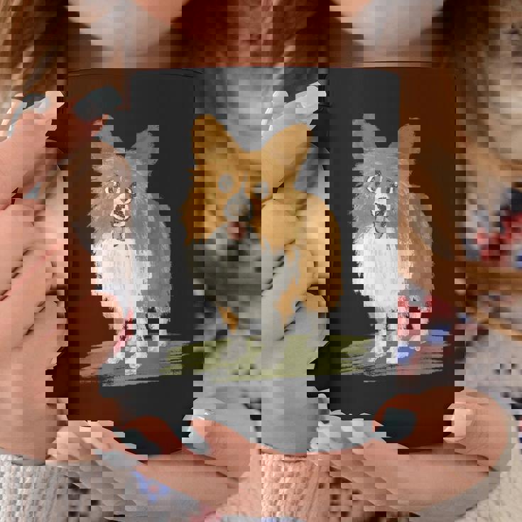 いぬ シェルティ 子犬 ペット かわいい 動物 イラスト コーヒーマグ 面白い贈り物