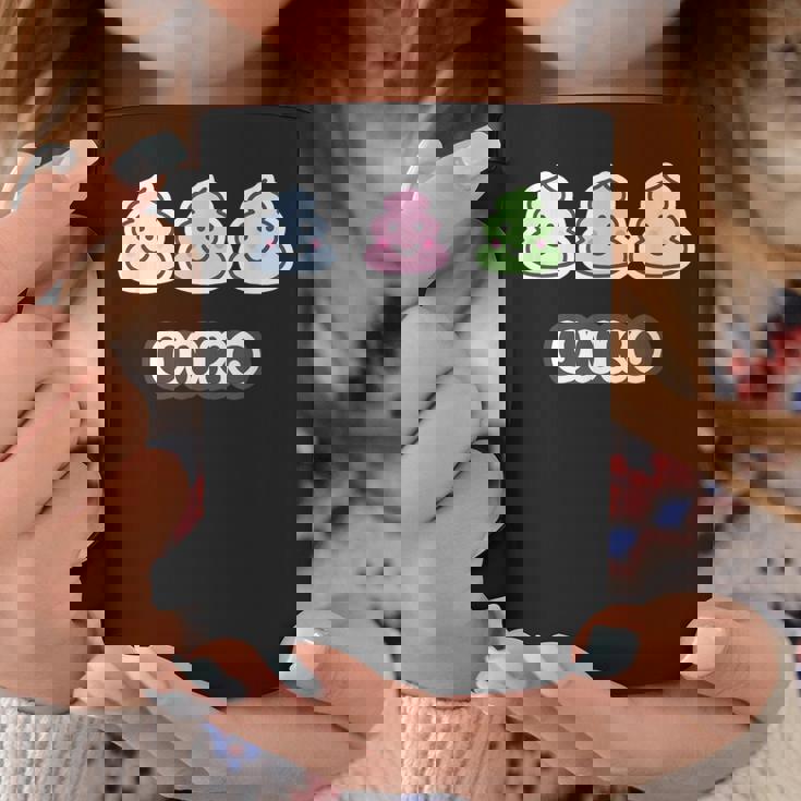 うんこ くん《3 スリー》【Unko】うんち ポップ ゆるくて かわいい キャラクター イラスト コーヒーマグ 面白い贈り物