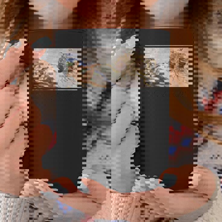 おかしい。ラーメンを頂けますか？空飛ぶスパゲッティモンスターギフト コーヒーマグ 面白い贈り物