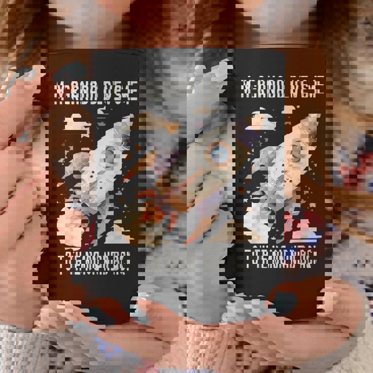 おじいちゃんは私を月まで愛して帰って コーヒーマグ 面白い贈り物