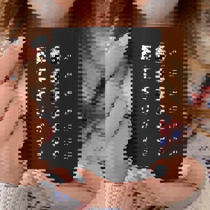 おにぎりがすき おにぎり食べたい おにぎり視力検査台 コーヒーマグ 面白い贈り物