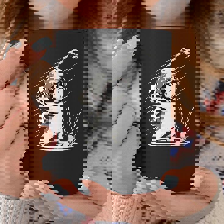 おもしろtシャツ シーズー ゴルフ 犬 子犬 メンズ 犬好きグッズ かわいい おもしろ 服 コーヒーマグ 面白い贈り物