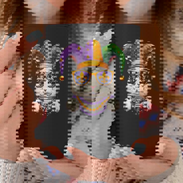 おもしろうさぎ マルディグラ フェスティバル カーニバル レディース メンズ キッズ コーヒーマグ 面白い贈り物