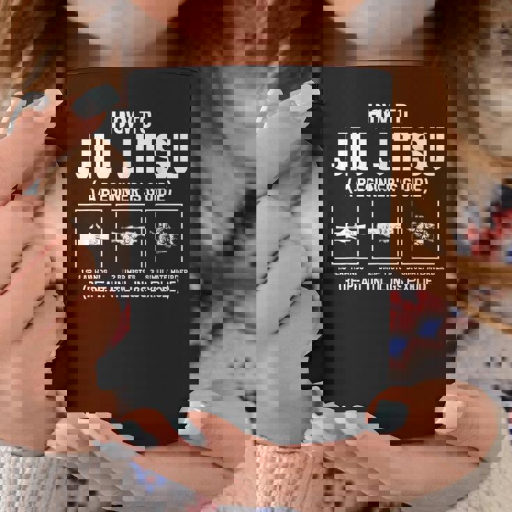 おもしろ柔術初心者ガイド ブラジリアン柔術 コーヒーマグ 面白い贈り物