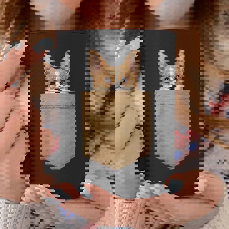 おもしろ犬好きギフトウェルシュ・コーギー・イン・マイ・ユア・ポケット コーヒーマグ 面白い贈り物