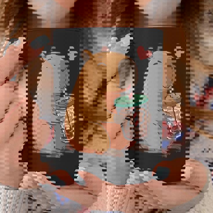 かわいい カピバラ ドリンク バブルティー カワイイ Capy Lover キッズ ガールズ コーヒーマグ 面白い贈り物