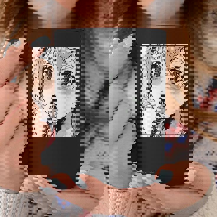 かわいいアヘ顔 アニメ 女の子 オタクウィーブ ラブ ビッグアイズ ドリップ コーヒーマグ 面白い贈り物