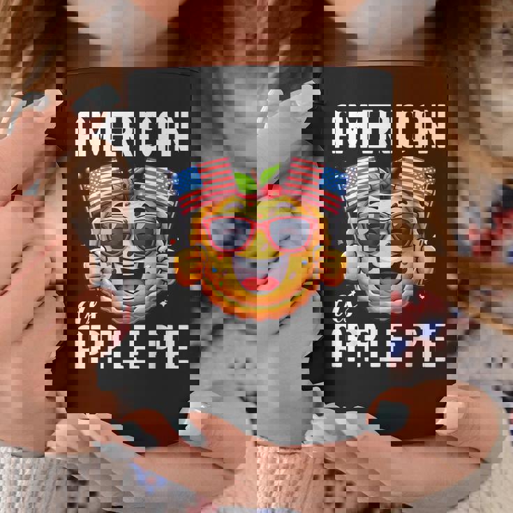 かわいいアメリカンアップルパイシャツ メンズ レディース キッズ コーヒーマグ 面白い贈り物