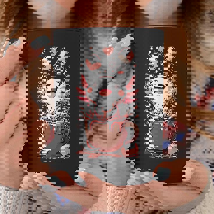 かわいいウーパールートル ホット チョコレート マシュマロ チョコレート ウーパールーパー コーヒーマグ 面白い贈り物