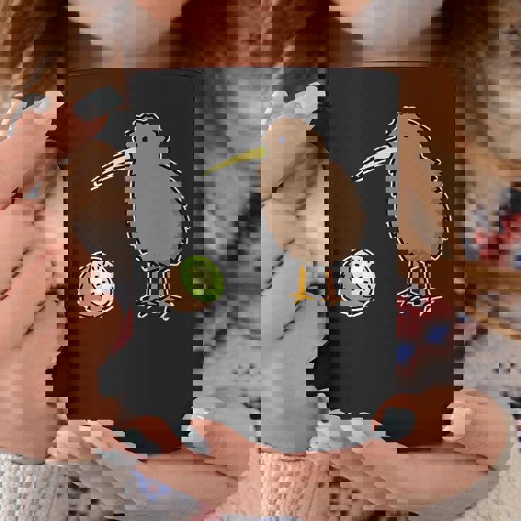 かわいいキウイの鳥と果物 ニュージーランド コーヒーマグ 面白い贈り物