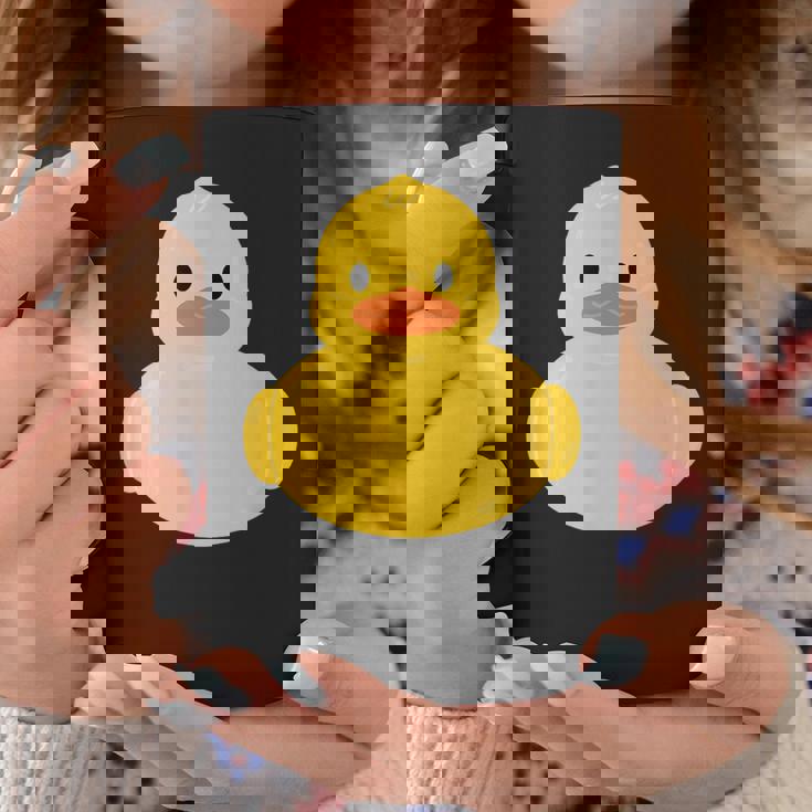 かわいいゴム製アヒルのアヒル コーヒーマグ 面白い贈り物