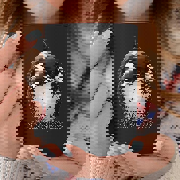 かわいいシャチサモアポリネシア コーヒーマグ 面白い贈り物