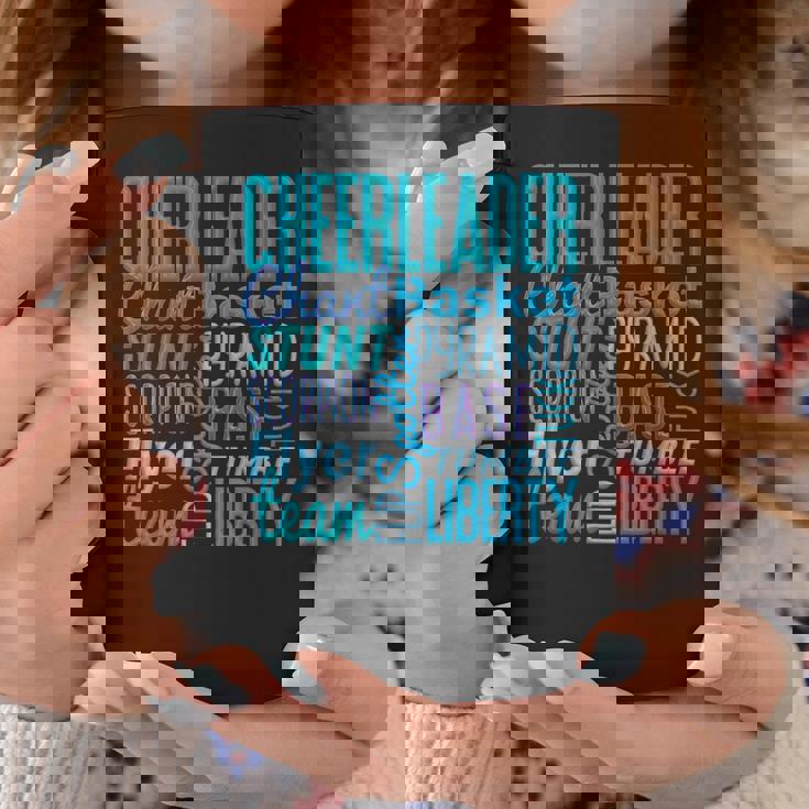 かわいいチアリーダーギフト ブルーチアムーブ チアリーディングコーチ コーヒーマグ 面白い贈り物