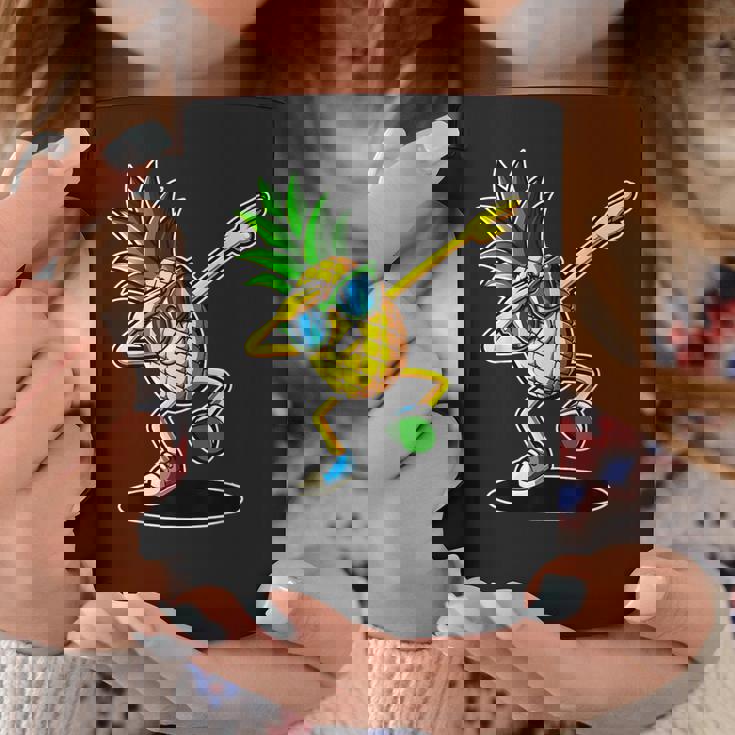 かわいいパイナップルダビングダンシングシャツ 面白いキッズプリント コーヒーマグ 面白い贈り物