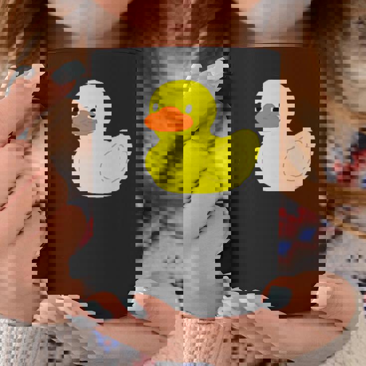 かわいいラバーダックイエローグラフィックかわいいラバーダック コーヒーマグ 面白い贈り物