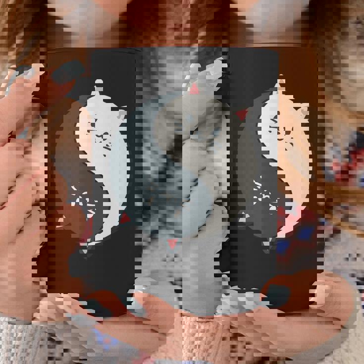 かわいい猫と一緒に陰陽師のサイン I Karma Yoga Cat コーヒーマグ 面白い贈り物