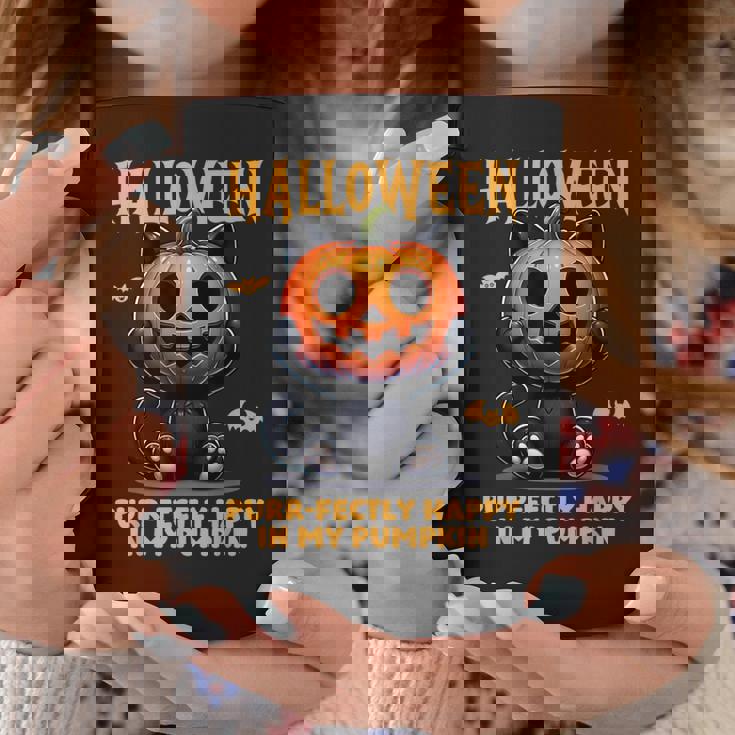 かわいい黒猫ハロウィン衣装カボチャデザインマスク面白い コーヒーマグ 面白い贈り物