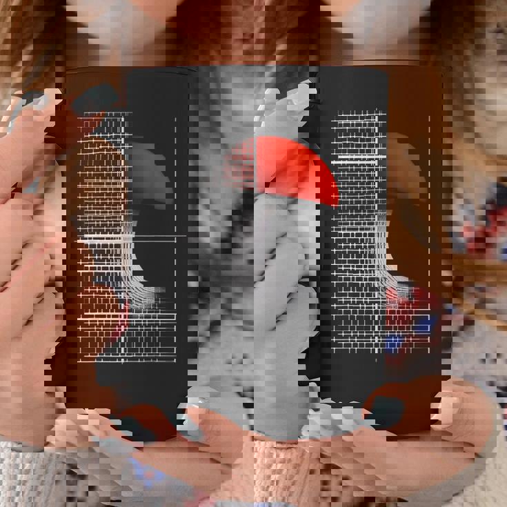 きのこ 建築 アート イラスト モチーフ きのこ コーヒーマグ 面白い贈り物