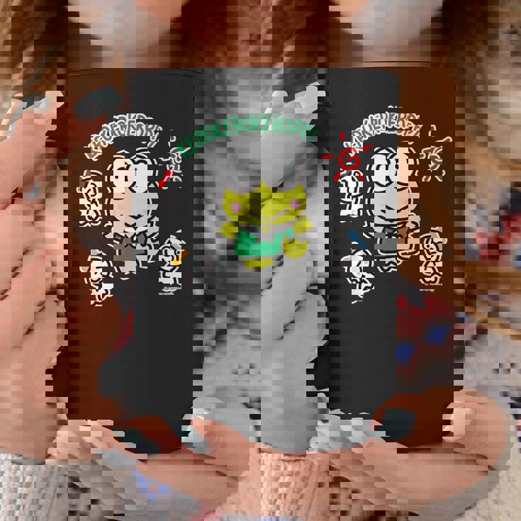 けろけろけろっぴ てるてるぼうず ダークカラー コーヒーマグ 面白い贈り物