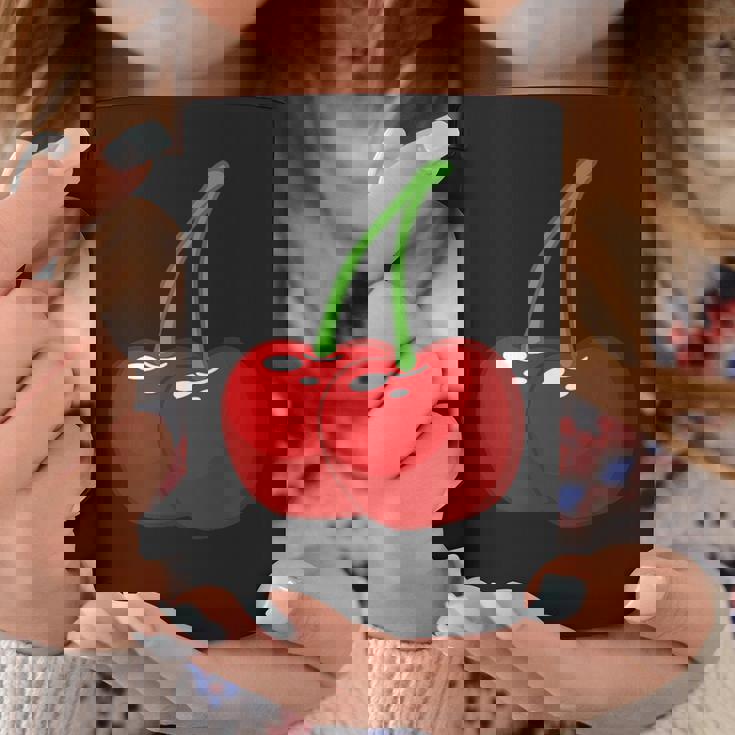 さくらんぼ2本 コーヒーマグ 面白い贈り物