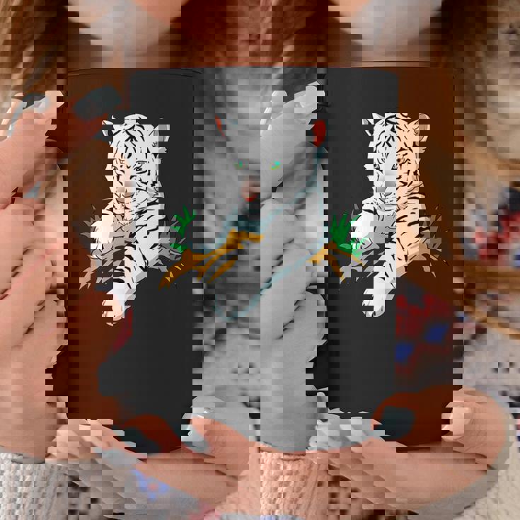 すごい白虎 コーヒーマグ 面白い贈り物