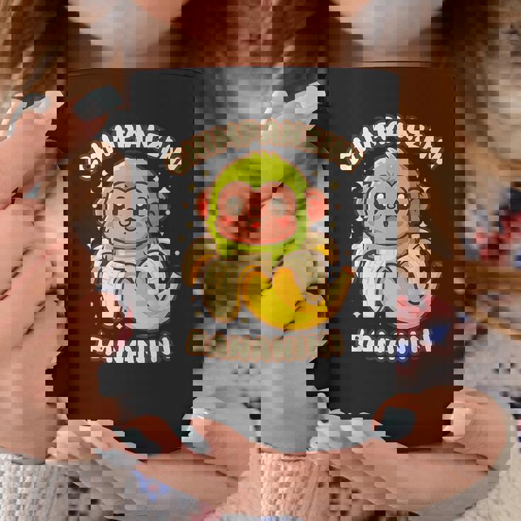 ちびカワイイチンパンジーニバナニーニ イタリアブレインロットミーム コーヒーマグ 面白い贈り物