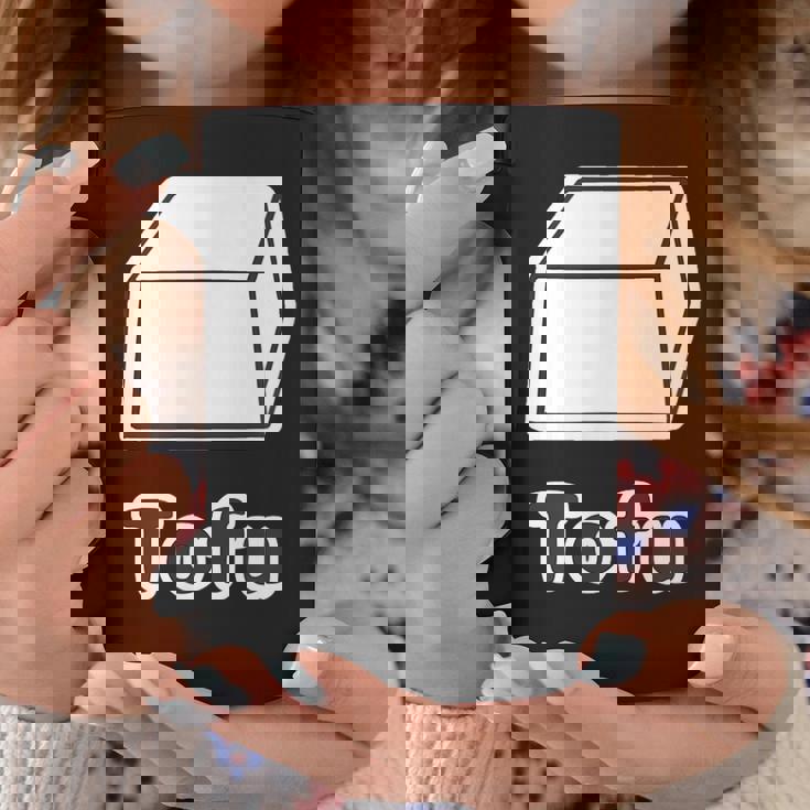 とうふ Tofu（豆腐）【Gohan ごはんタイム】ゆるくて かわいい 面白い イラスト コーヒーマグ 面白い贈り物