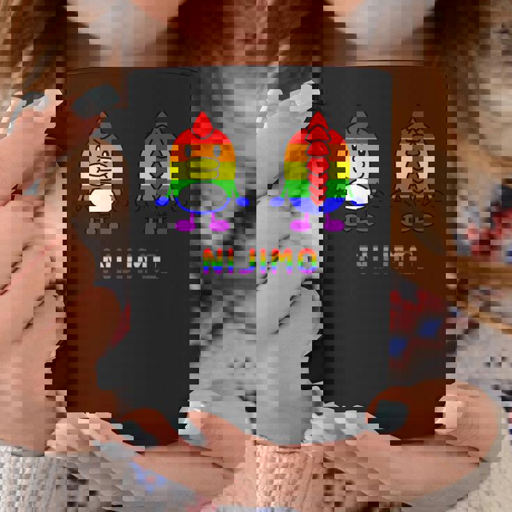 にじモ コーヒーマグ 面白い贈り物