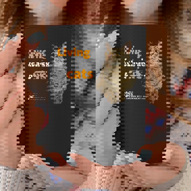 ねこのために生きてる 猫 かわいい キジトラ猫 Cat コーヒーマグ 面白い贈り物