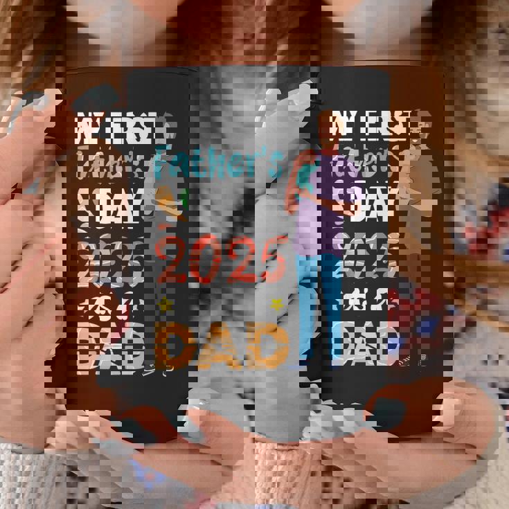 はじめての父の日2025年 赤ちゃんの誇り高きパパを持つお父さんとして コーヒーマグ 面白い贈り物