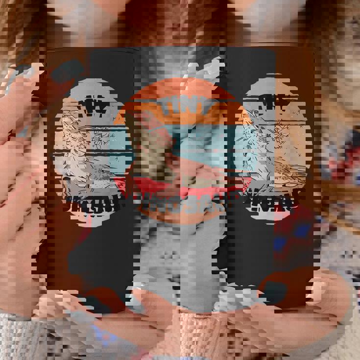 ひげを生やしたドラゴン爬虫類の小さな恐竜のかわいいスケールタンポポ コーヒーマグ 面白い贈り物