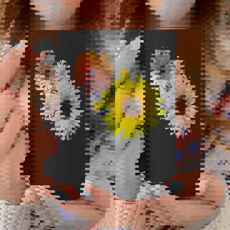 ひまわり ガーベラ 花 デイジー ガーベラ 花 デイジー 花柄 コーヒーマグ 面白い贈り物