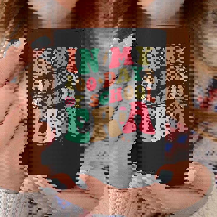 ぼくの学校の100日間の時代。学校教師100日目 コーヒーマグ 面白い贈り物