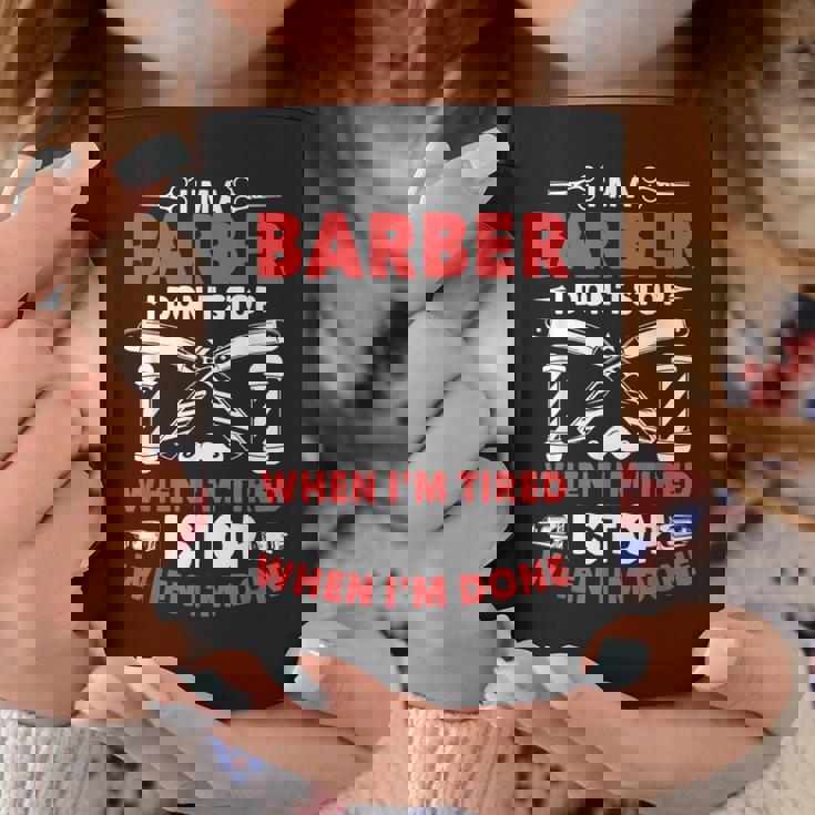 やったら床屋止まるよ美容師理髪師プレゼント コーヒーマグ 面白い贈り物