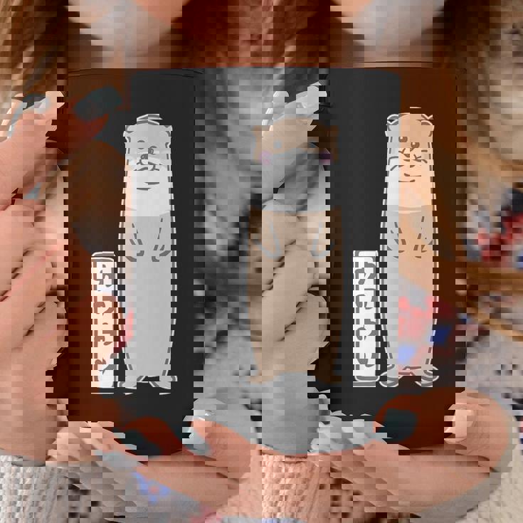 ゆるカワウソさん（Aタイプ）コツメカワウソ【どうぶつフレンズ】動物 ゆるくて かわいい イラスト コーヒーマグ 面白い贈り物