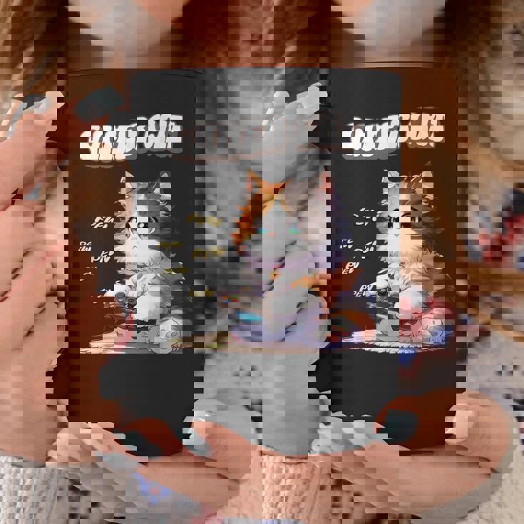 わがままゲーマー猫 ゲーム好き かわいい おもしろ マンガ アニメ オタク コーヒーマグ 面白い贈り物