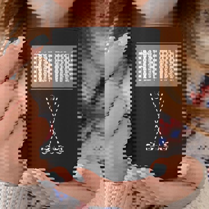 アイアンマンゴルフ愛好家のためのゴルフ愛好家 コーヒーマグ 面白い贈り物