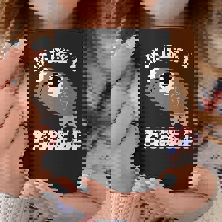 アイム・ジャスト・ア・ペブル・ダンディーズ・ワールド コーヒーマグ 面白い贈り物