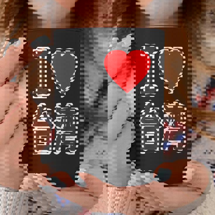 アイラブ 台湾 大きな文字（I Love ハート）【世界の国・都市】ジモtティ 旅行 観光 応援 イベント 面白い コーヒーマグ 面白い贈り物