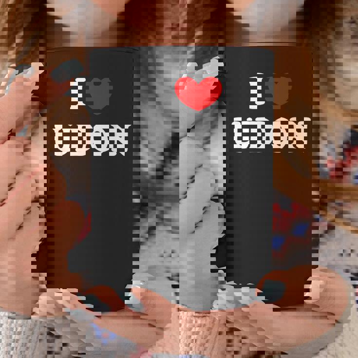 アイラブうどん アイハートうどん コーヒーマグ 面白い贈り物