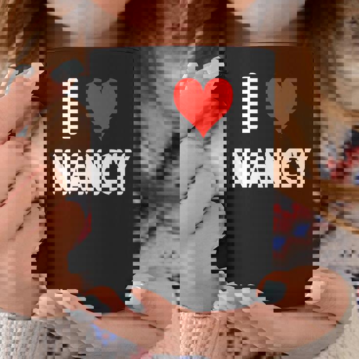 アイラブナンシー-ハート コーヒーマグ 面白い贈り物