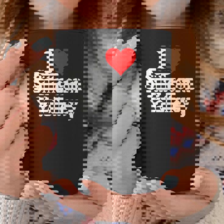 アイラブハートシリコンバレーv カリフォルニア コーヒーマグ 面白い贈り物